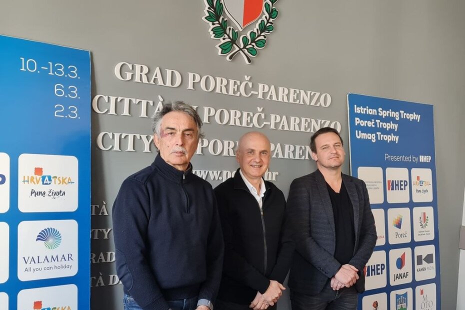 Ivica Gržinić, Nenad Velenik i Ivan Črnjarić
