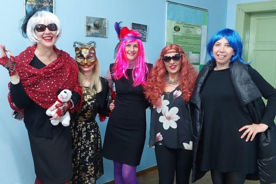 Maškare u SŠ Mate Balote