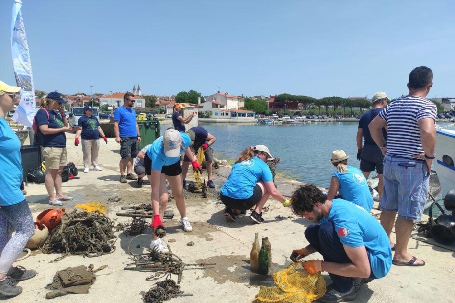 Čišćenje podmorja kod Medulina