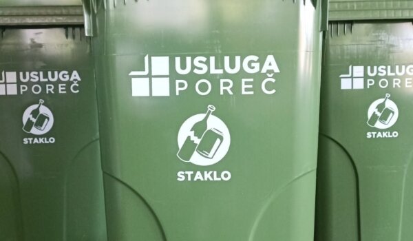 Kreće podjela spremnika za staklenu ambalažu na području Poreča, Funtane, Vrsara i Tara