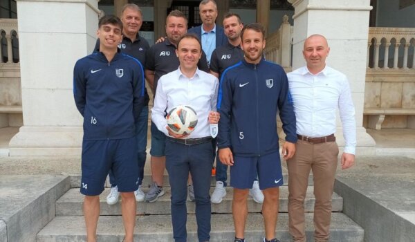 Pobjednici Kupa Istre na prijemu kod gradonačelnika