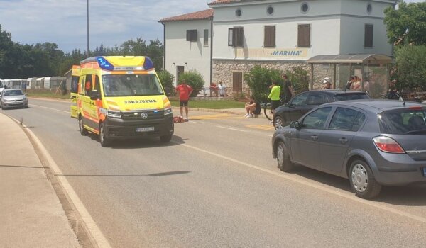 Kukci-Poreč: Zastoj prometa zbog prometne nesreće