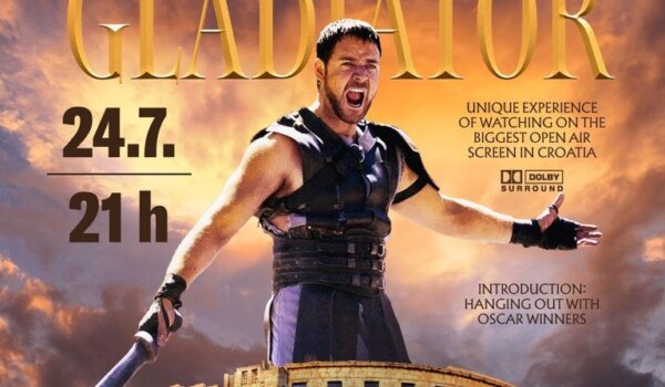 U pulskoj Areni obilježavanje 22. obljetnice filma Gladijator redatelja Ridleyja Scotta