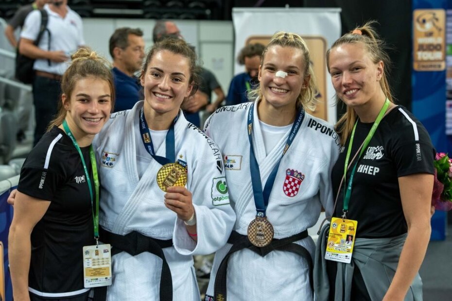 Barbara Matić, Lara Cvjetko, Ana Viktorija Puljiz i Iva Oberan