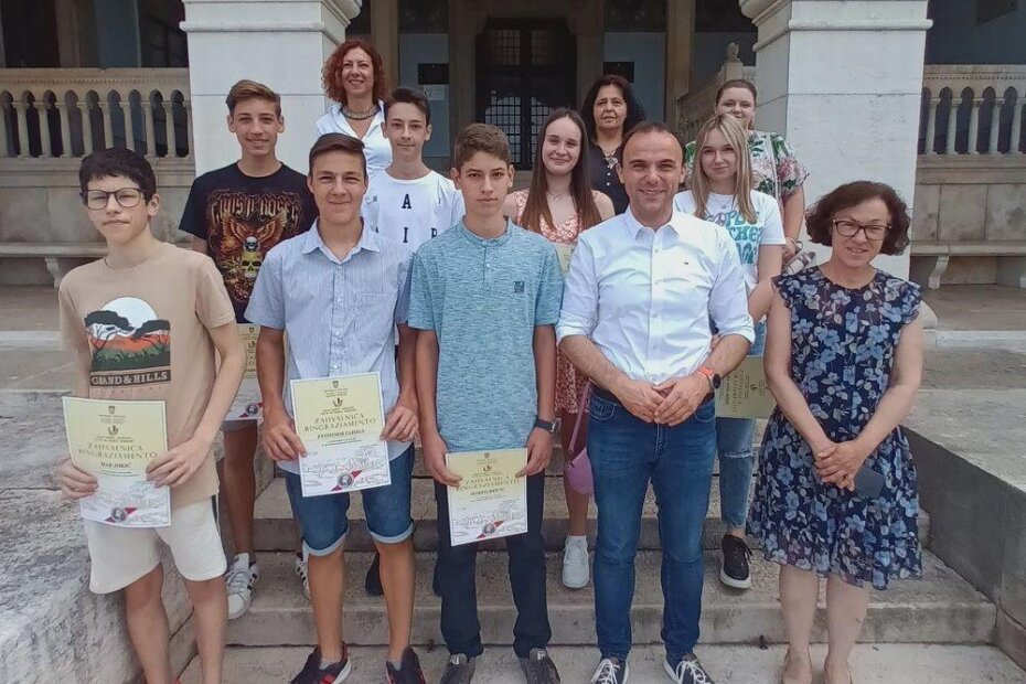 Prijem za izvrsne porečke osnovnoškolce