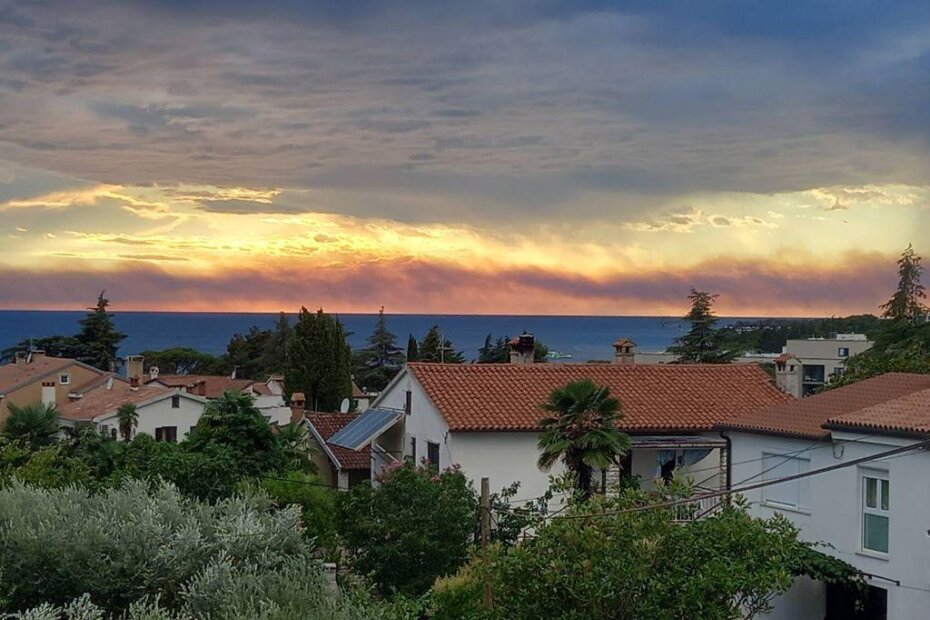 Pogled prema Antenalu iz Poreča