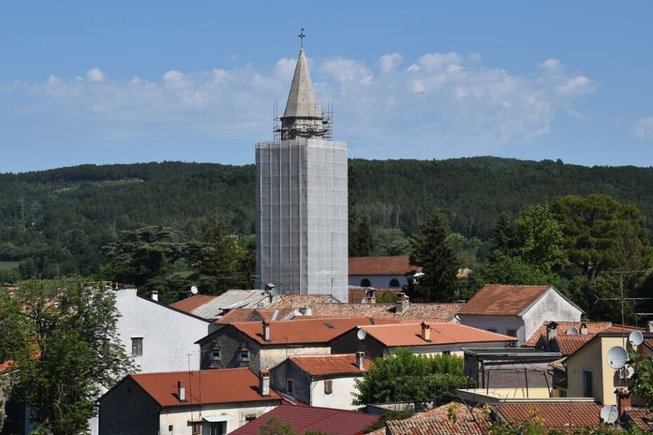Slijedi nastavak sanacije zvonika crkve sv. Nikole u Pazinu