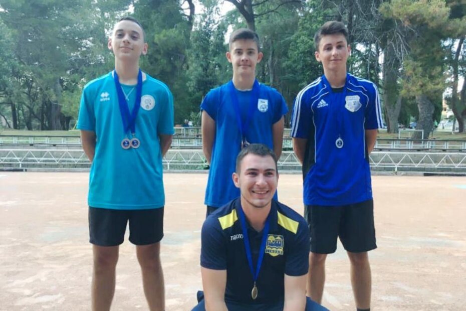 Filip Popović, Martin Štihović, Tin Majcan i Filip Kajin