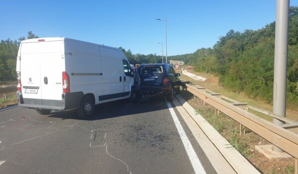 Prometna nesreća na porečkoj obilaznici