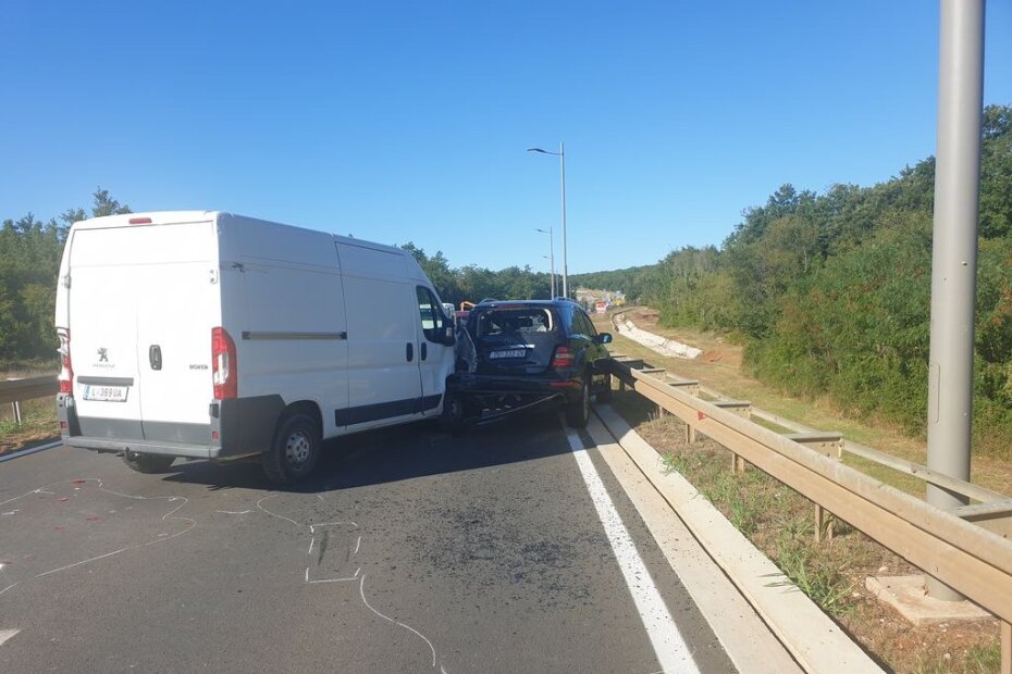 Prometna nesreća na porečkoj obilaznici
