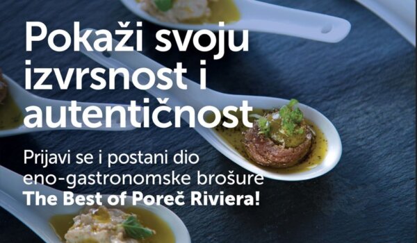 Novi Eno-gastronomski projekt  turističkih zajednica Klastera Poreč Riviera