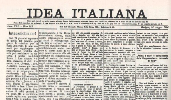 Na današnji dan 1914. prestao izlaziti tjednik L'Idea Italiana