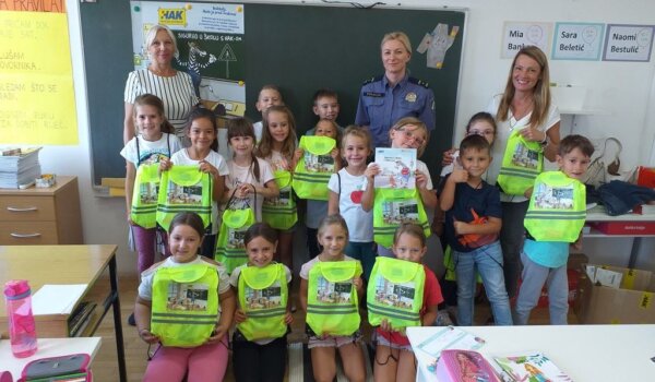 Prvašići Poreštine u prometno-edukativnoj akciji