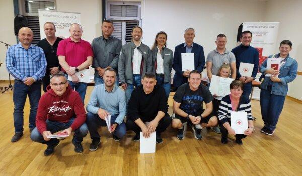 Foto: Prijem za jubilarne darivatelje krvi s područja Poreča