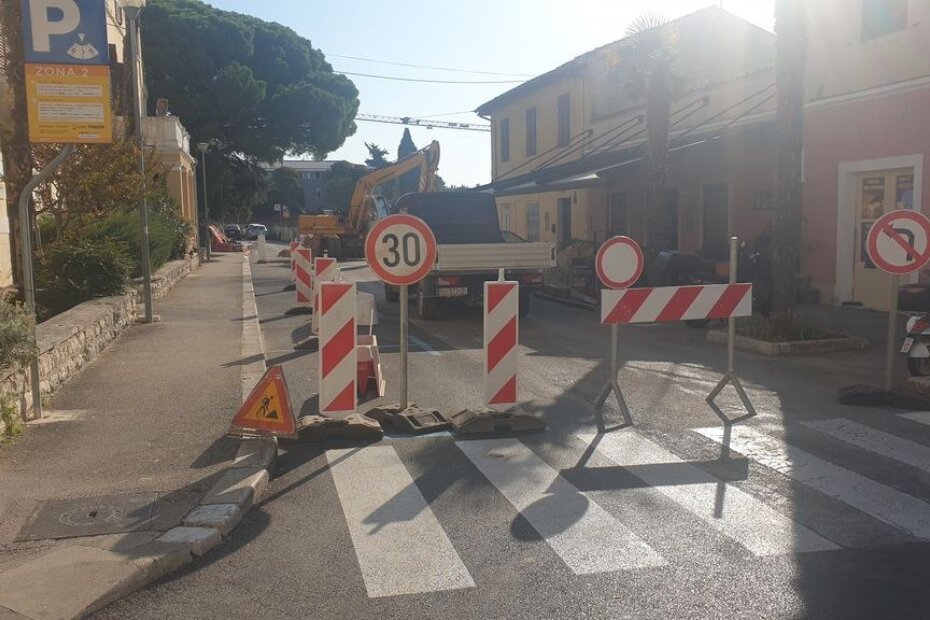Radovi u Pionirskoj ulici