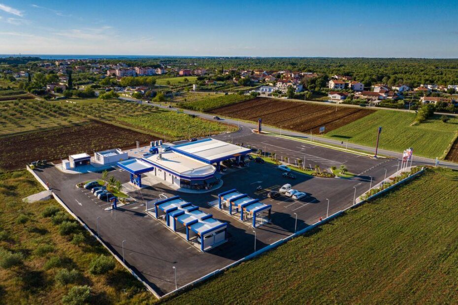 Benzinska pumpa Gas Oil kod Poreča
