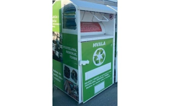 Usluga Poreč osigurava ekološki prihvatljivo prikupljanje stare odjeće i obuće