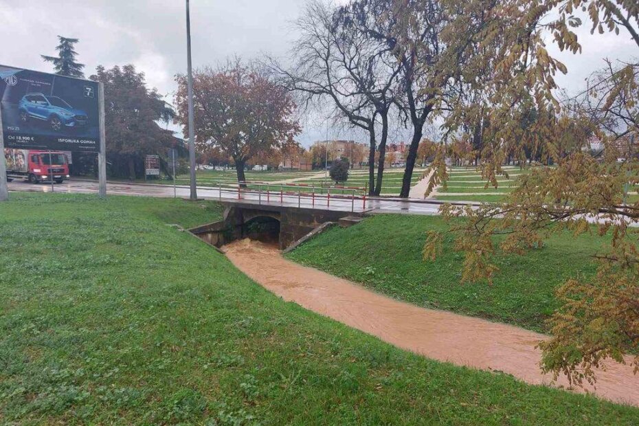 Pale velike količine kiše