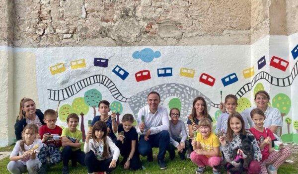 Priča razigranog murala u Parku Matije Gupca