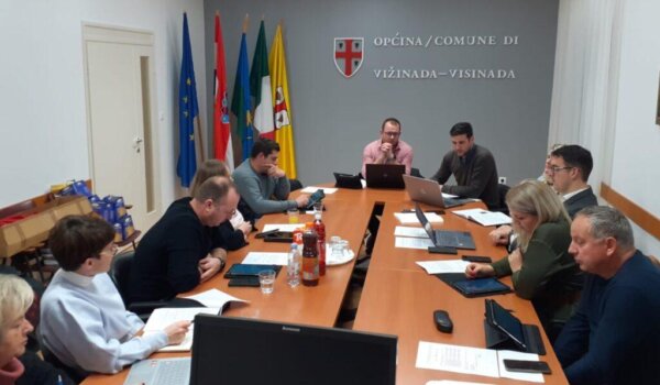 Vižinada: usvojen proračun u iznosu od 1,646 milijuna eura, komunalni doprinos poskupljuje za 38 posto