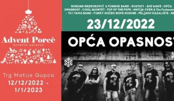 U petak u Poreču koncert Opće opasnosti i predstava "Gdje je Nono Mraz?"