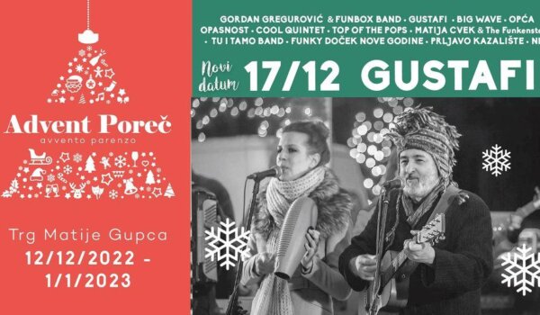 Zbog najavljene kiše koncert Gustafa će umjesto u petak biti održan u subotu