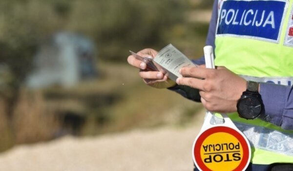 Počinio više prometnih prekršaja
