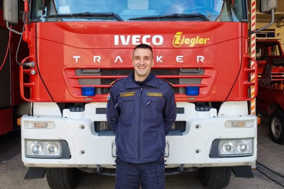 Vjekoslav Valenta, novi zapovjednik JVP Pazin