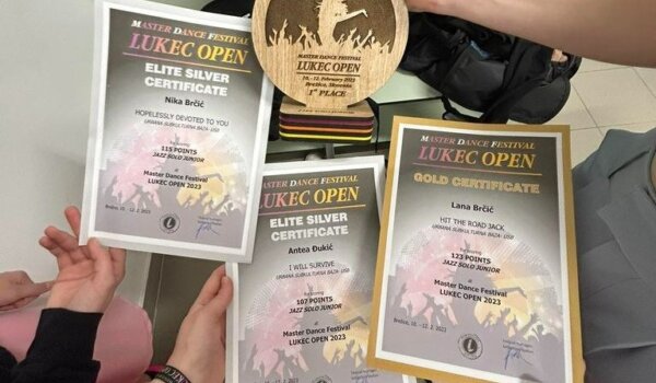 Porečke USB-ovke odlične na međunarodnom plesnom natjecanju u Sloveniji – briljirala Lana Brčić