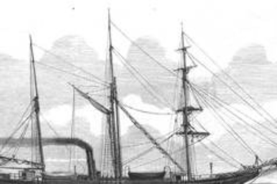 Istraživački brod Admiral Tegetthoff (crtež)