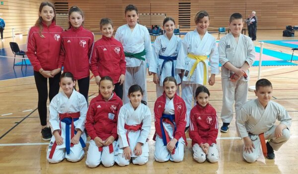 Karate klub Finida treći u ukupnom poretku klubova u katama