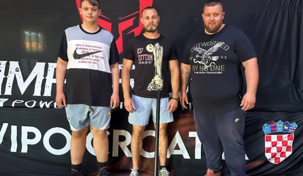 Ian Ryšlavy osvojio prvo mjesto na natjecanju u powerliftingu u Sinju