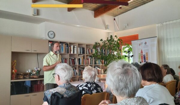 Tomislav Milohanić gostovao u porečkom Domu za starije