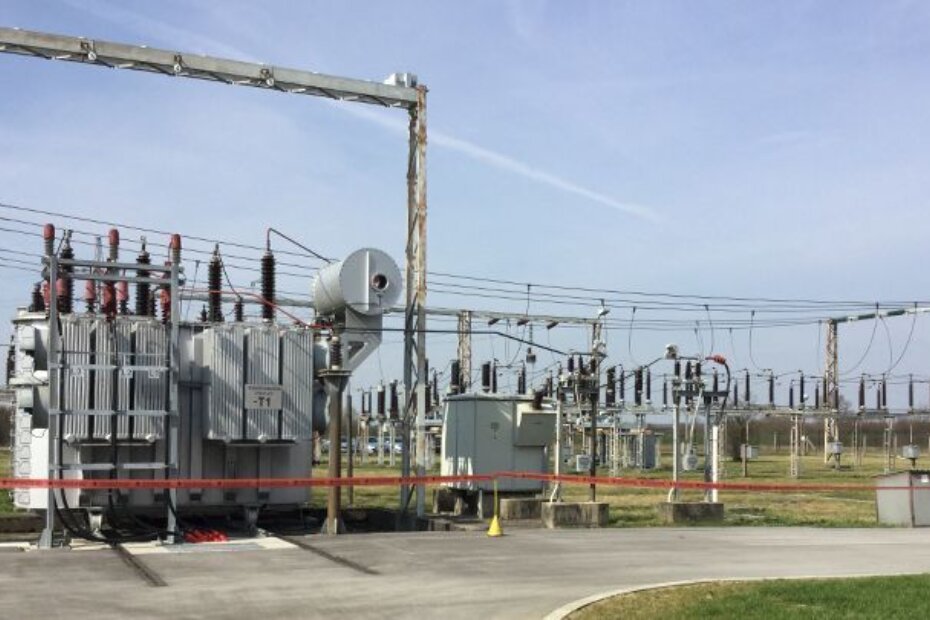 HEP - trafostanica, ilustracija