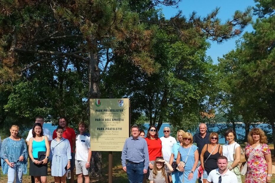 Delegacija u Parku prijateljstva