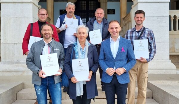 Rusmir Pinjagić i Linda Matoš primili zahvalnice za najviše darivanja krvi