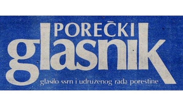Na današnji dan 1983. izašao prvi broj Porečkog glasnika