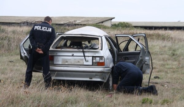 Požar vozila u Novigradu