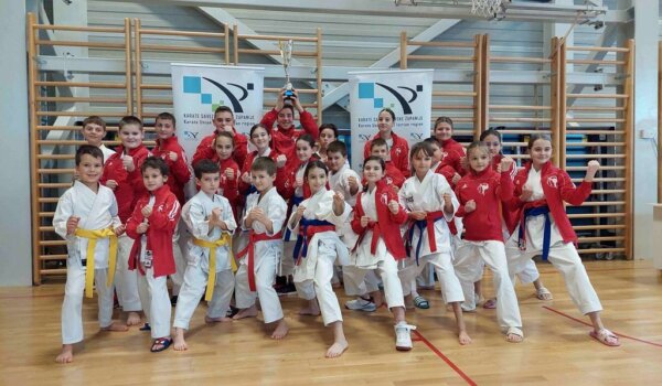 Karate klub Finida pobjednik Županijske lige u katama