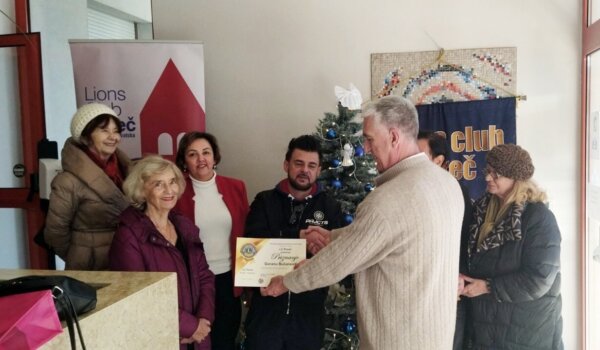 Domu za starije u Poreču putem Lions Cluba Poreč uručena velika donacija