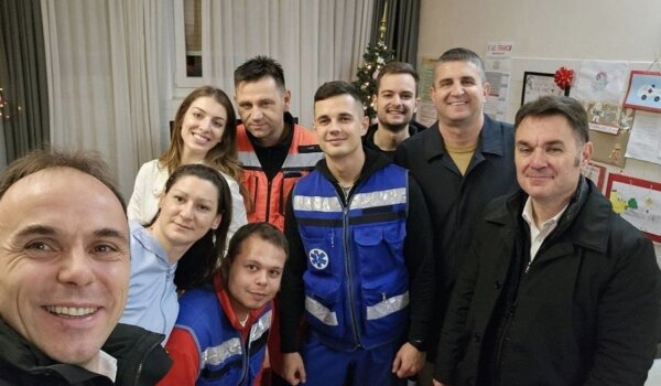 Obilazak dežurnih službi u novogodišnjoj noći