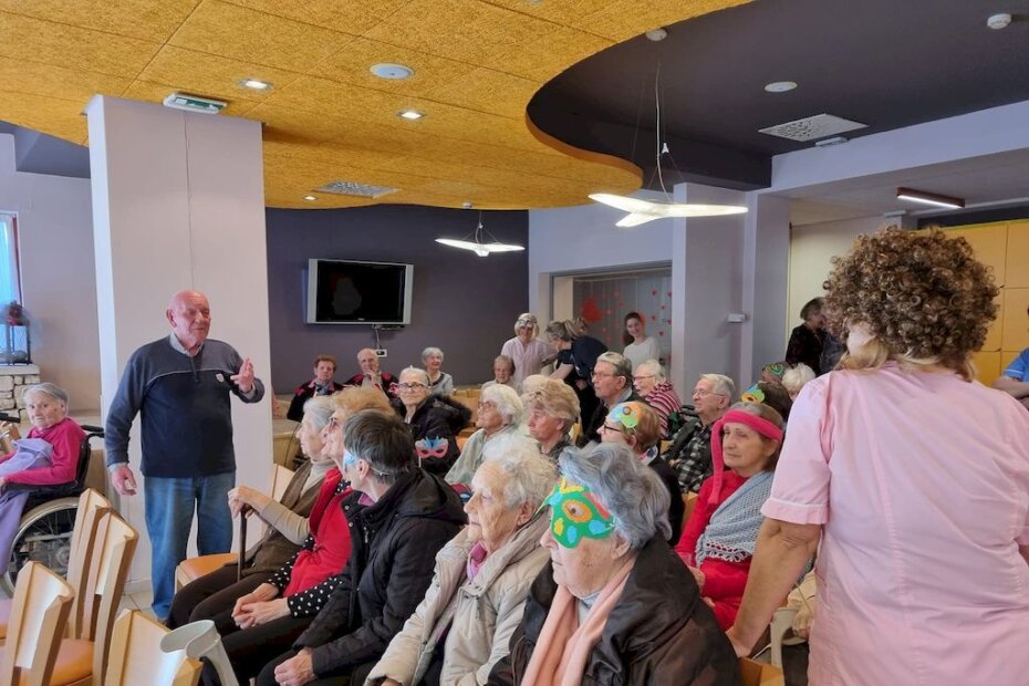 Maskenbal u Domu za starije i nemoćne Poreč