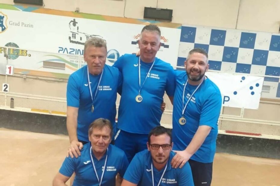 Boćari Umaga - pobjednici Kupa Istre