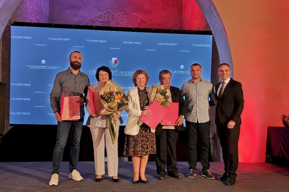 Dobitnici zahvalnica gradonačelnika i Loris Peršurić