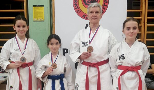 Postojna: Karatistice i karatisti porečke Finide osvojili jednu srebrnu i tri brončane medalje