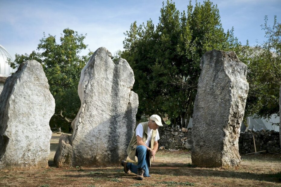 Marko Pogačnik na Tičanu u lipnju ove godine