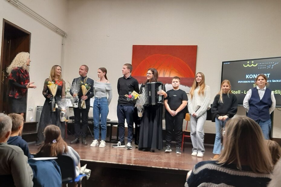 Koncert povodom  50. godišnjice Umjetničke škole Poreč