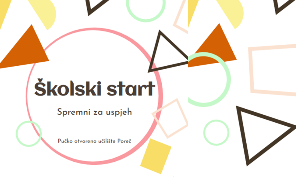 Školski start