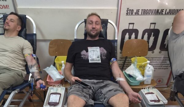 Prvi put zavrnuli rukav: Poreč dobio osam novih darovatelja krvi