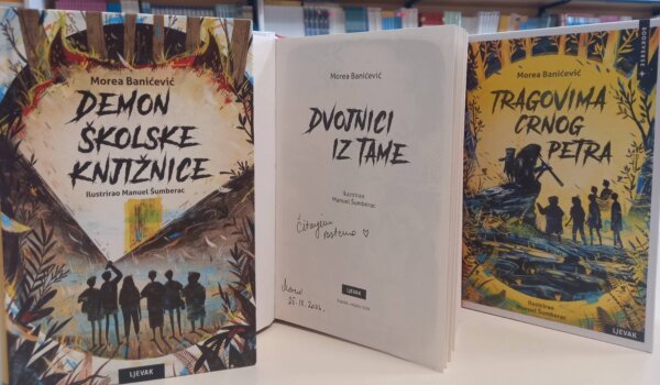 "Demon školske knjižnice" stigao među učenike u Poreču